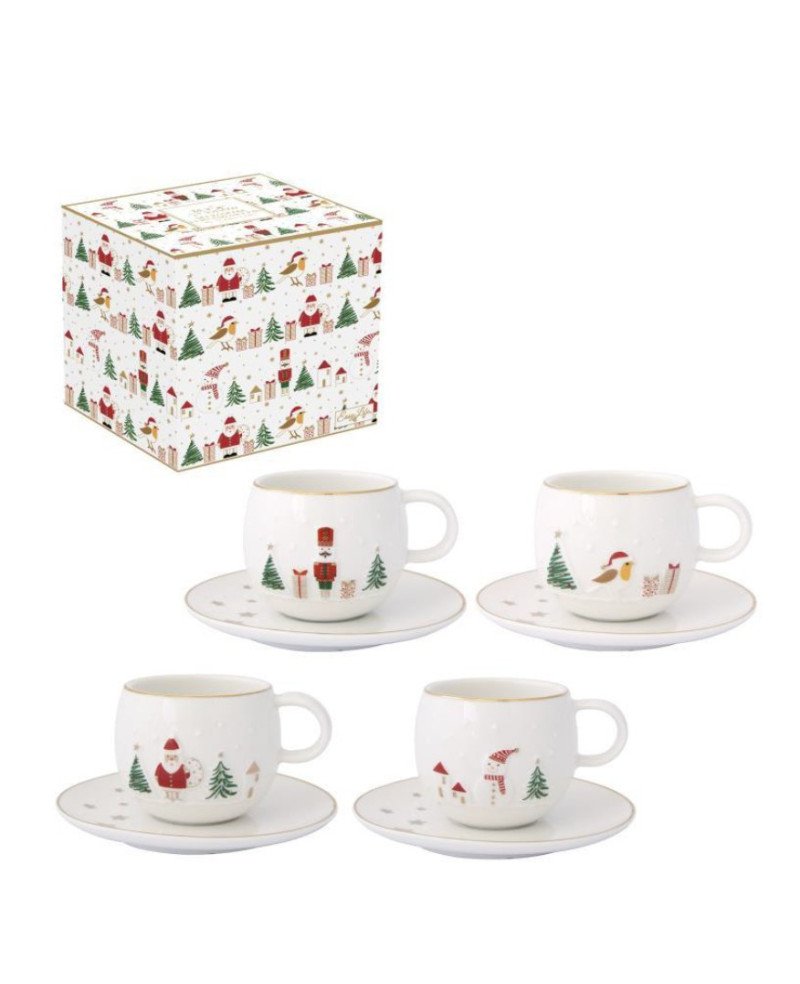 Coffret de 2 Tasses à café - Let it Snow