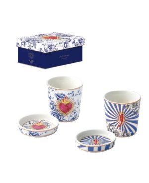  Set de 2 Tasses à café - Icons