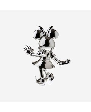 Statut Minnie Mouse Argenté - 30cm