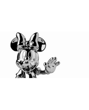 Statut Minnie Mouse Argenté - 30cm