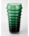 Vase en verre vert 20x37cm Grand Modèle