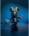Statut Minnie Noir et Doré - 30cm