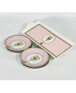  Set de gâteau 7pcs - PARADIS ROSE