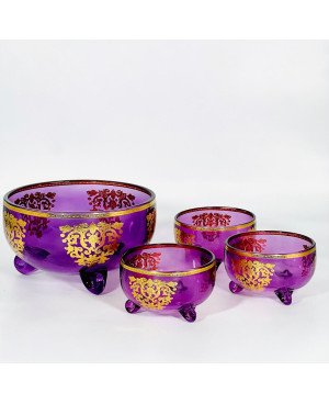  Set de Saladier 7pcs - Mauve