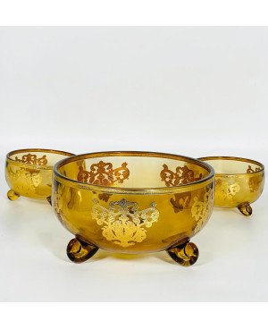  Set de Saladier 7pcs - Doré