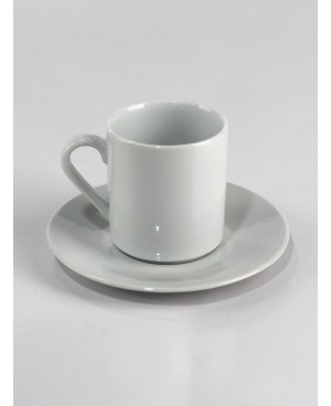  Coffret de 6 Tasses à Café Blanche