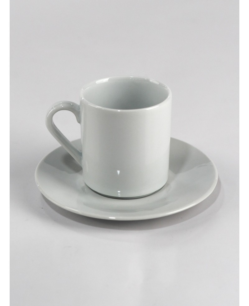 Coffret de 6 Tasses à Café Blanche