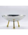 Bol de Presentation avec Pied Doré