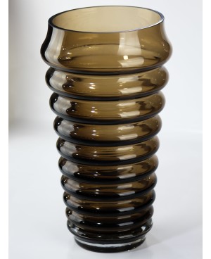  Vase en verre Marron 28x17cm Petit Modèle