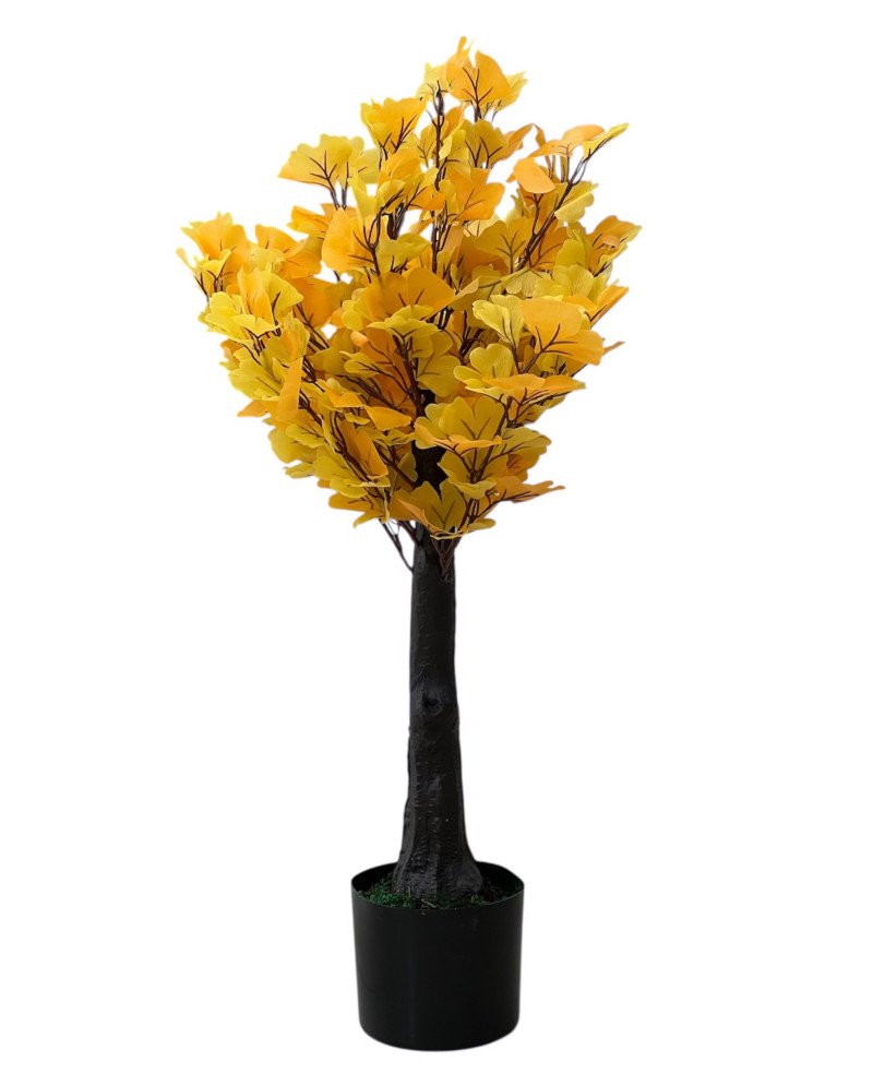 Arbre Artificiel Jaune - H 80cm