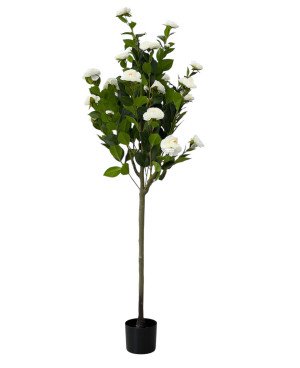  Arbre Artificiel Rose Blanche - H 120cm