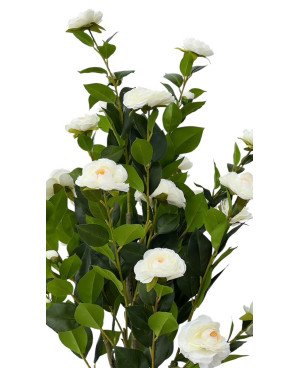 Arbre Artificiel Rose Blanche - H 120cm