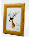 Cadre Photo Effet Bois - 15x20cm