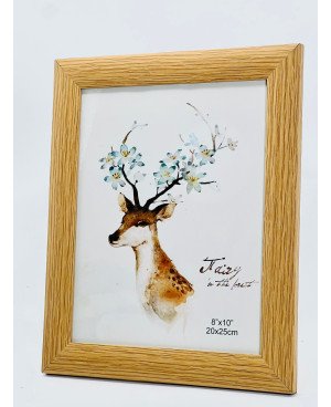  Cadre Photo Effet Bois - 20x25cm