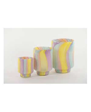 Vase en Verre Pastel - PM