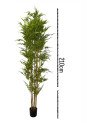 Plante Artificielle Bambou - H 210cm