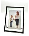 Cadre Photo en Acier Noir - 15x20cm