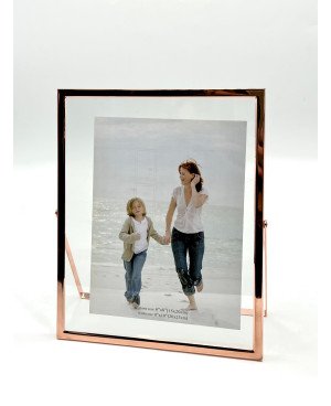 Cadre Photo en Acier Bronze - 20x25cm