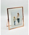 Cadre Photo en Acier Bronze - 20x25cm