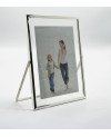 Cadre Photo en Acier Argenté - 20x25cm