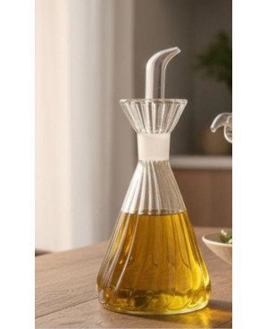  Huilier en Verre Strié