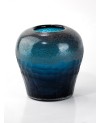 Vase en Verre Bleu - PM