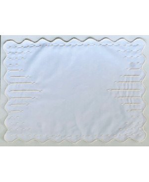  6 Set de Table en Toile File Beige