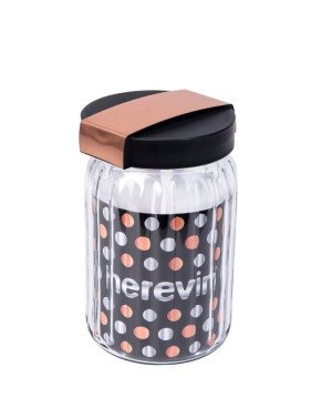  Boite en verre 1.4L - Rose Gold