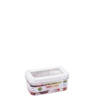  Boite Alimentaire en Plastique Hermétique 600mL - Blanc