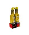 2 Bouteilles en Verre Huile et Vinaigre