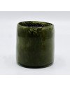 Vase en Verre Soufflé Vert - 10cm