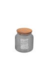 Bocal en Verre Gris - 630ml