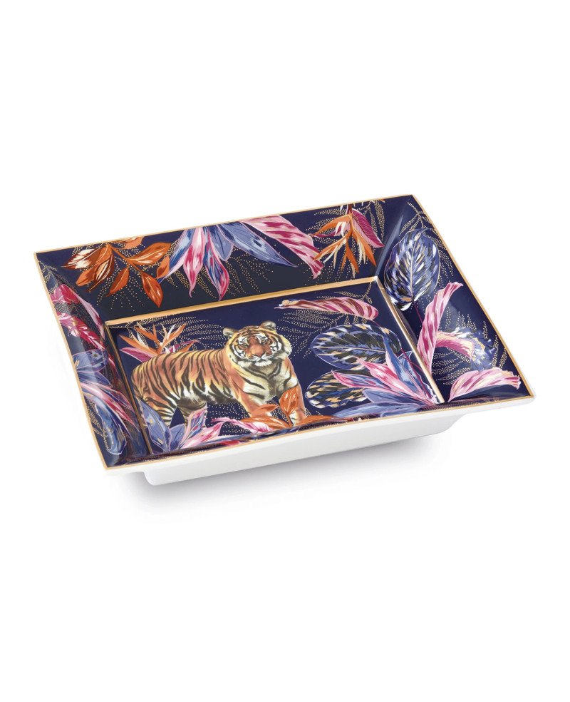Vide Poche 19.5x15.5cm Tigre