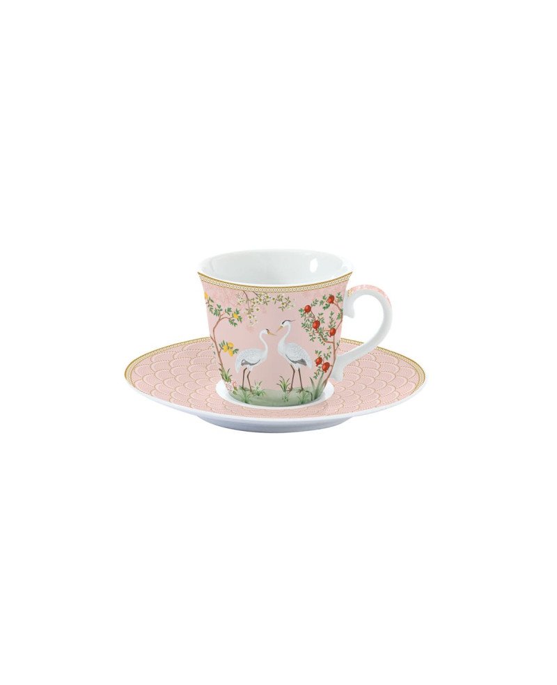 Tasse à Thé avec sous Tasse - Jardin De Reves