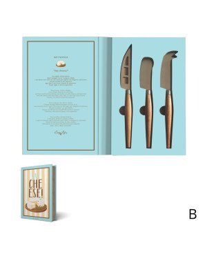  Coffret de 3 couteaux a Fromage  - Easy Life
