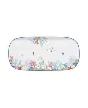 Plat a cake 40x17.5cm  - SEABREEZE