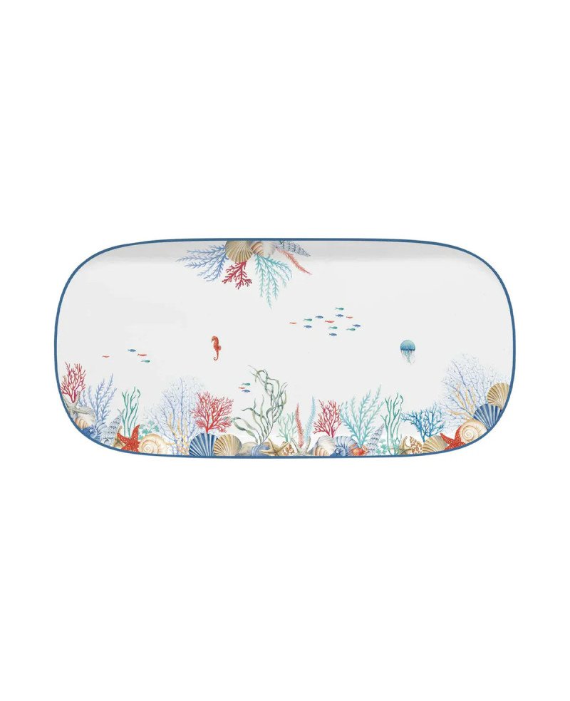 Plat a cake 40x17.5cm  - SEABREEZE