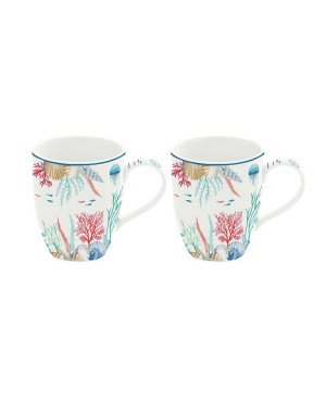  Coffret de 2 mugs 350ml  - Seabreeze