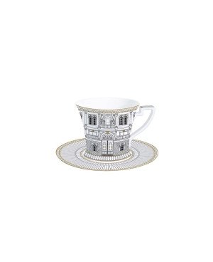  Tasse avec Sous Tasse 200ml - Palazzo
