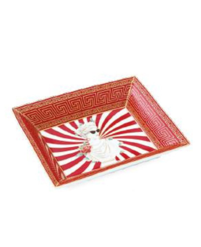 Vide Poche 19.5x15.5cm MYTHOS ROUGE