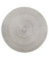 Set de Table Rond 6 pcs - Argenté