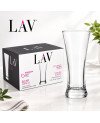 Set de 6 verres à jus 330cc  - LAV