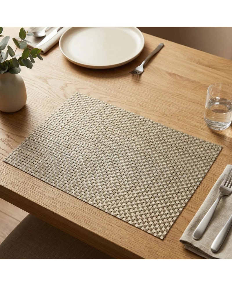 6 Set de Table Tressé - Doré