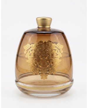  Cloche en Verre Doré