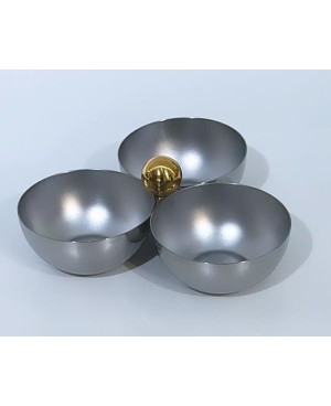 Serviteur 3 Bols Inox Perle Boule - NARIN, Prix Art de Table