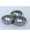 Serviteur 3 Bols Inox Perle Boule - NARIN, Prix Art de Table