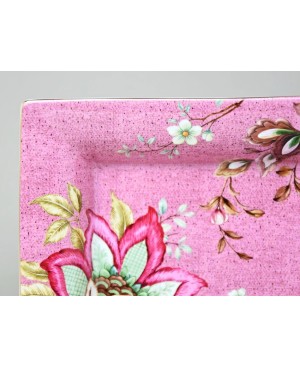 Plat Carré Fleur 21x21cm - Palais Royal