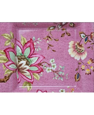Plat Carré Fleur 21x21cm - Palais Royal