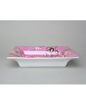Plat Carré Fleur 21x21cm - Palais Royal