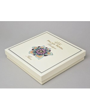 Plat Carré Fleur 21x21cm - Palais Royal
